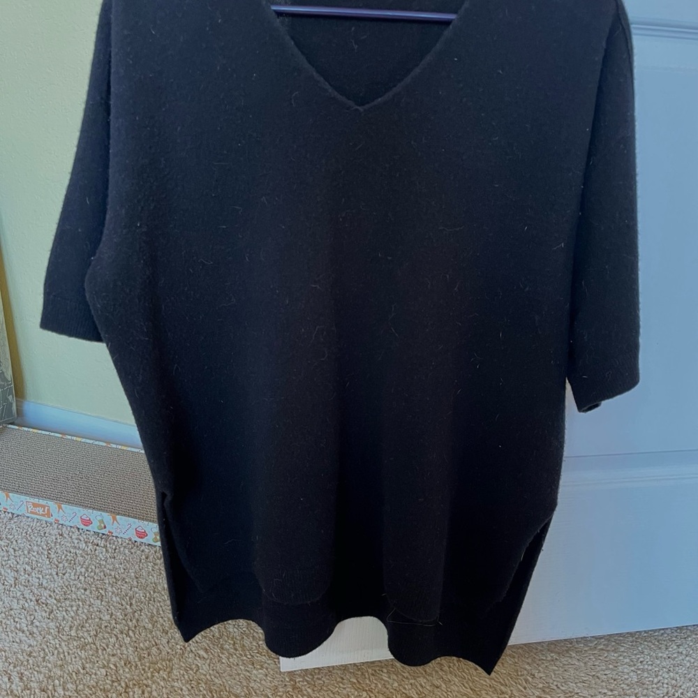 Look by M Cashmere short sleeve size M - Picture 4 of 4
